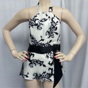 White House black market halter top